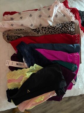 New::: Victoria’s Secret - Mixed Women's Lace & Cotton Panty Lot - sz XL